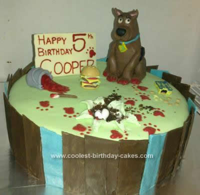 Scooby  Birthday Cake on Coolest Scooby Doo Cake 58