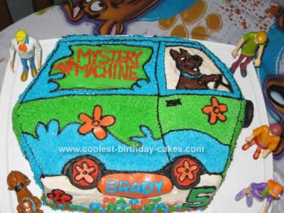 Scooby  Birthday Cake on Coolest Scooby Doo Mystery Machine Cake 49
