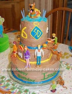 Castle Birthday Cake on Coolest Scooby Doo Tiered Cake 41