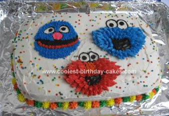 Sesame Street Birthday Cakes on Coolest Sesame Street Birthday Cake 22