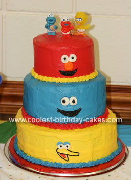 Sesame Street Birthday Cake on Sesame Street Birthday Party   Bargain Hunters   Babycenter