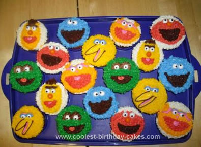 Sesame Street Birthday Cake on Zoe Sesame Street Picture Cakes And How To Tips Cake On Pinterest