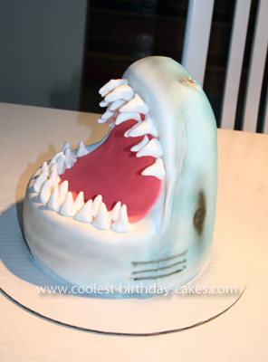 Shark Birthday Cake on Birthday Cake Toppers  Cutter Shark Birthday Cake Happy Birthday