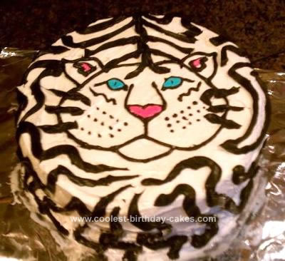Birthday Cake  Cream Recipe on Coolest Siberian Tiger Ice Cream Cake 21