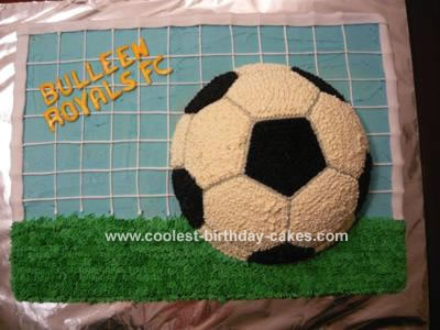 21st Birthday Cakes  Girls on Coolest Soccer Ball Cake 25
