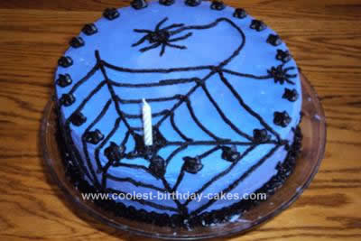 Halloween Birthday Cakes on Coolest Spider Halloween Birthday Cake 33