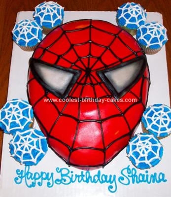Birthday Cake Image on Coolest Spiderman Birthday Cake 84