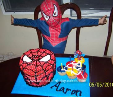 Spiderman Birthday Party on Coolest Spiderman Birthday Cake 96
