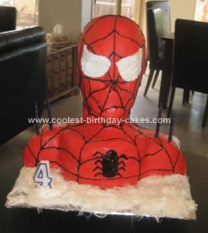 Spiderman Birthday Party Ideas on Spiderman Birthday Cakes On Coolest Spiderman Birthday Cake Idea 107
