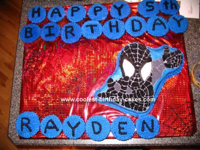 Spiderman Birthday Cake on Coolest Spiderman Cake 72