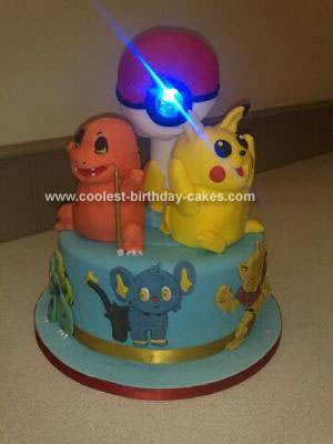 Pokemon Birthday Party on Coolest Spinning Pokemon Cake 34