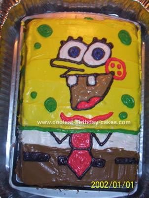 Spongebob Birthday Cake on Coolest Spongebob Birthday Cake 161   Re Downloads Com