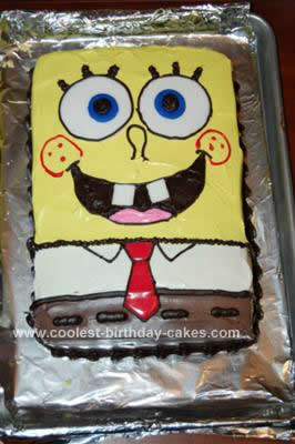 Spongebob Birthday Cake on Coolest Spongebob Birthday Cake 242