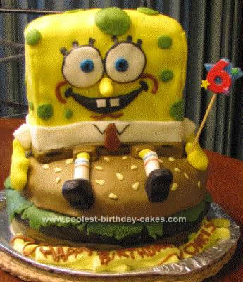 Spongebob Birthday Cake on Coolest Spongebob Birthday Cake Idea 221