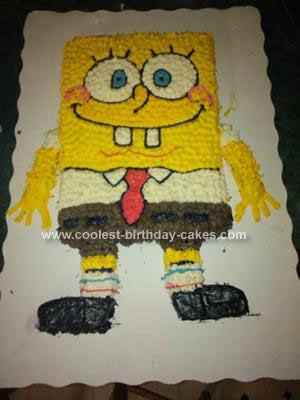 Castle Birthday Cake on Coolest Spongebob Birthday Cake Idea 236