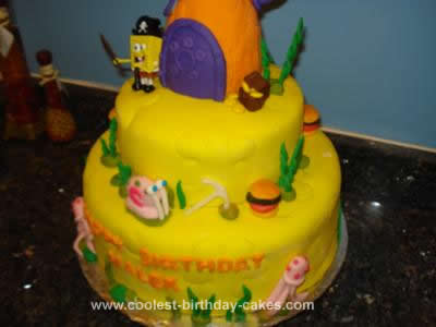 Spongebob Birthday Cake on Coolest Spongebob Cake 37