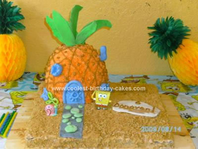 Spongebob Birthday Cake on Coolest Spongebob Pineapple House Cake 18