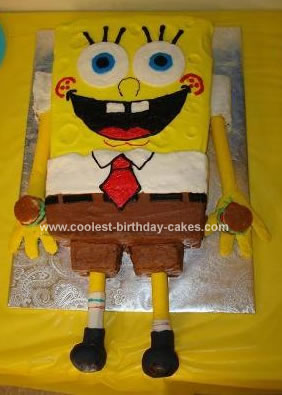 Birthday Cakes Walmart on Coolest Spongebob Square Pants Birthday Cake 146