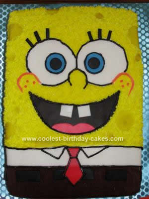 Spongebob Birthday Cakes on Coolest Spongebob Squarepants Birthday Cake 233