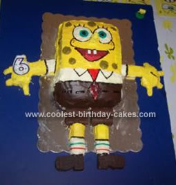 Spongebob Birthday Cake on Coolest Spongebob Squarepants Cake 112