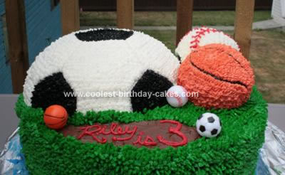 Sports Birthday Cakes on Coolest Sports Ball Birthday Cake 12