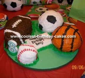 Birthday Party Themes  Boys on Coolest Sports Cake 4