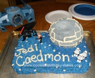 Star Wars Birthday Cake on Coolest Star Wars Death Star Cake 3