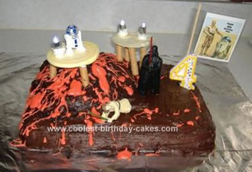 Birthday Cakes Walmart on Coolest Star Wars Scene Cake 9