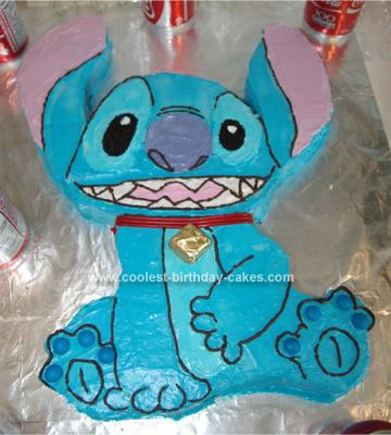 Coolest Stitch Birthday Cake 8