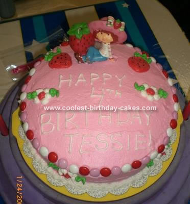 Strawberry Shortcake Birthday Cake on Coolest Strawberry Shortcake 35