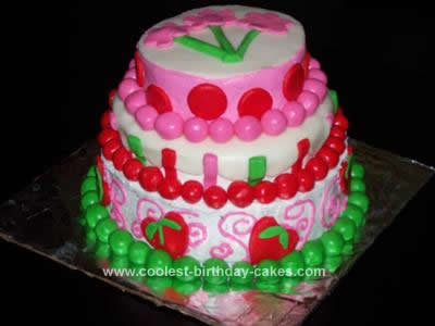 Strawberry Shortcake Birthday Cake on Coolest Strawberry Shortcake Birthday Cake 54 21427463 Jpg