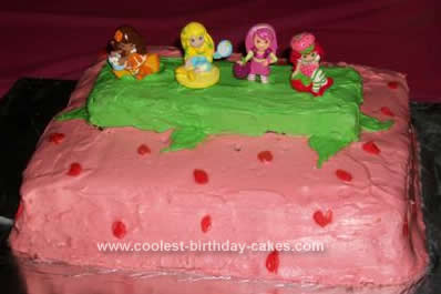 Strawberry Shortcake Birthday Cake on Images Of Coolest Strawberry Shortcake Birthday Cake 57 Wallpaper