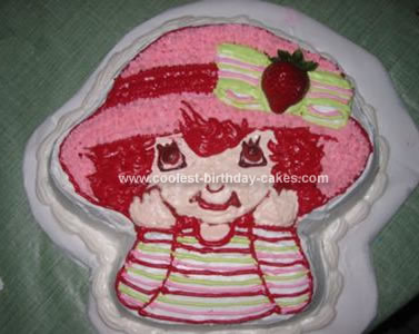 Strawberry Shortcake Birthday Cake on Coolest Strawberry Shortcake Cake 39