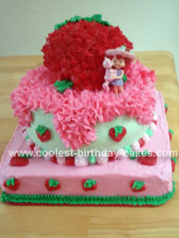 Strawberry Shortcake Birthday Cakes on Coolest Strawberry Shortcake Cake 41