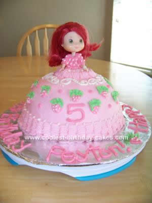 Strawberry Shortcake Birthday Cake on Coolest Strawberry Shortcake Cake 63