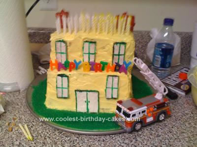 Birthday Cake Rachel. (Aiken, SC). Homemade