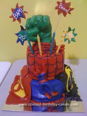  Birthday Cake Ideas on Coolest Super Hero Birthday Cake 12