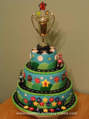 Mario Birthday Cakes on Coolest Super Mario Birthday Cake 121