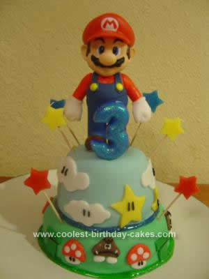 Mario Birthday Cakes on Coolest Super Mario Birthday Cake 82