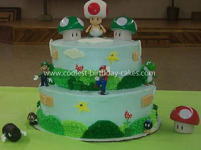Super Mario Birthday Cake on Coolest Super Mario Bros  Birthday Cake 103