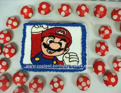 Super Mario Birthday Cake on Coolest Super Mario Cake 15