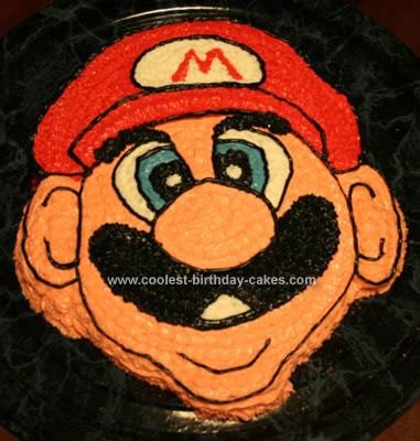 Mario Birthday Cake on Coolest Super Mario Cake 17