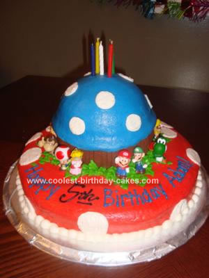 Mario Birthday Cake on Coolest Super Mario Cake 33