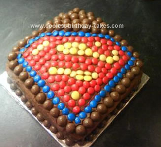 Birthday Cakes on Superman Birthday Cake   Birthday Party