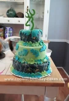 13th Birthday Cakes on Coolest Sweet 16 Camouflage Cake 9