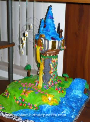 Baby  Birthday Cake on Coolest Tangled  Rapunzel  Birthday Cake 24
