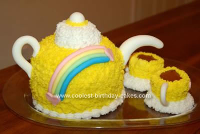Coolest Birthday Cakes on Coolest Teapot And Tea Cups Cake 66