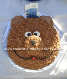 Sports Birthday Cakes on Homemade Teddy Bear Picnic Cake