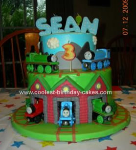 Baby Birthday Cake on Coolest Thomas And Friends Birthday Cake 4