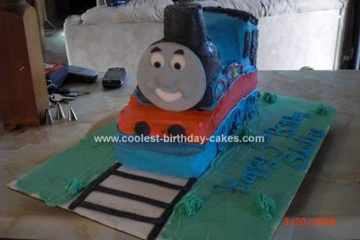 Thomas  Train Birthday Cakes on Coolest Thomas The Train Birthday Cake 116